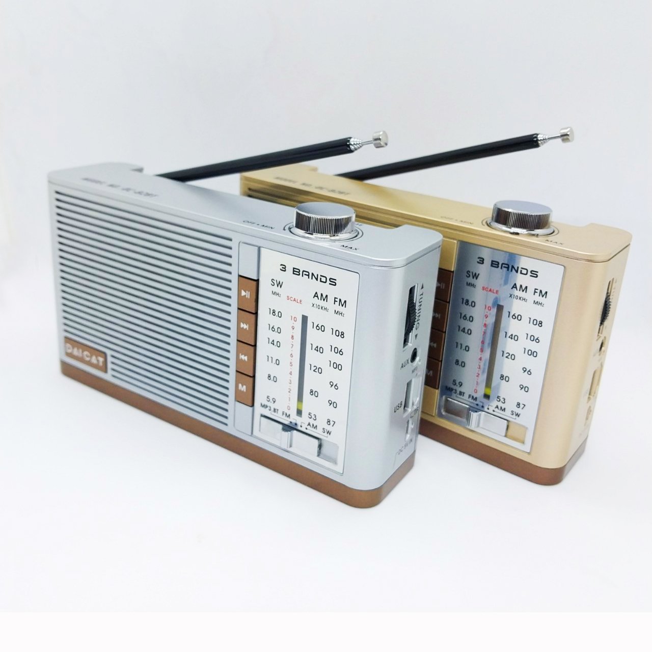 ĐÀI FM RADIO DAI CAT 82BT bluetooth MẪU MỚI Nhất CHO NGƯỜI CAO TUỔI-Hàng Chính Hãng