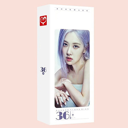 Hộp ảnh Bookmark Rose BlackPink idol thần tượng