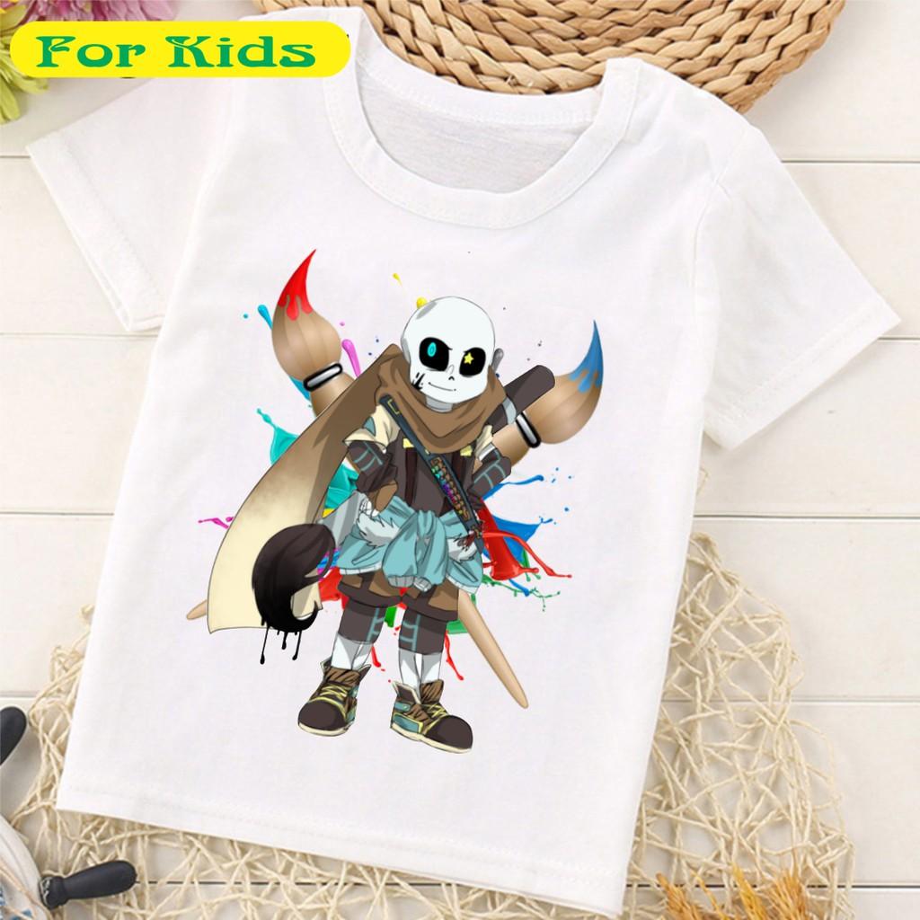 Áo in hình sans undertale cho bé trai bé gái cực hot có đủ size