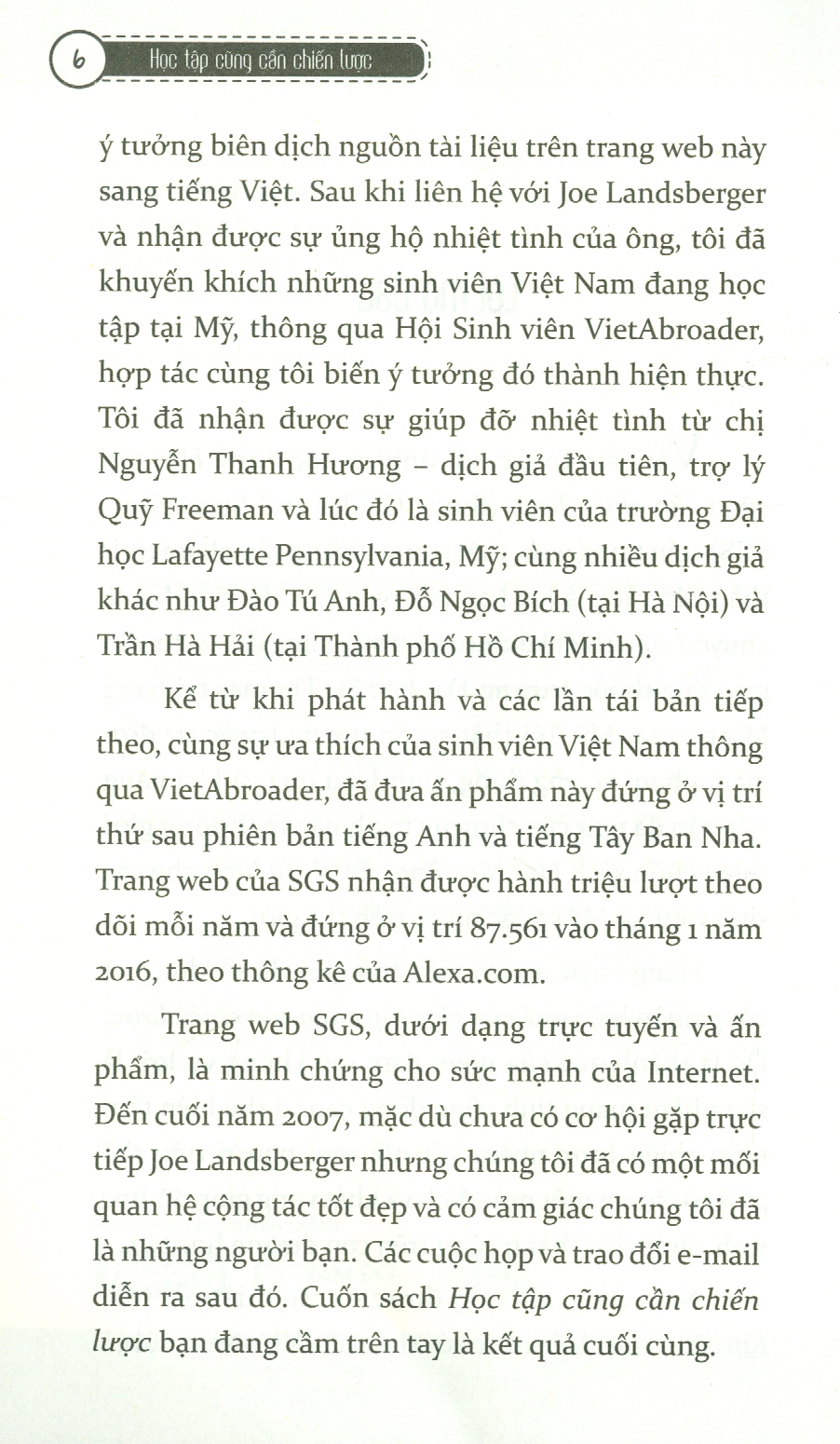 HỌC TẬP CŨNG CẦN CHIẾN LƯỢC (Bản in năm 2022)