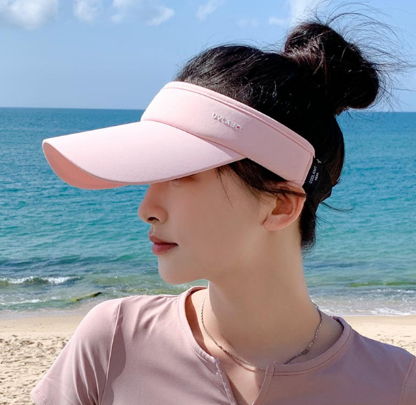 Mũ lưỡi trai thể thao nửa đầu phong cách Hàn mới, nón nữ nửa đầu tennis- golf