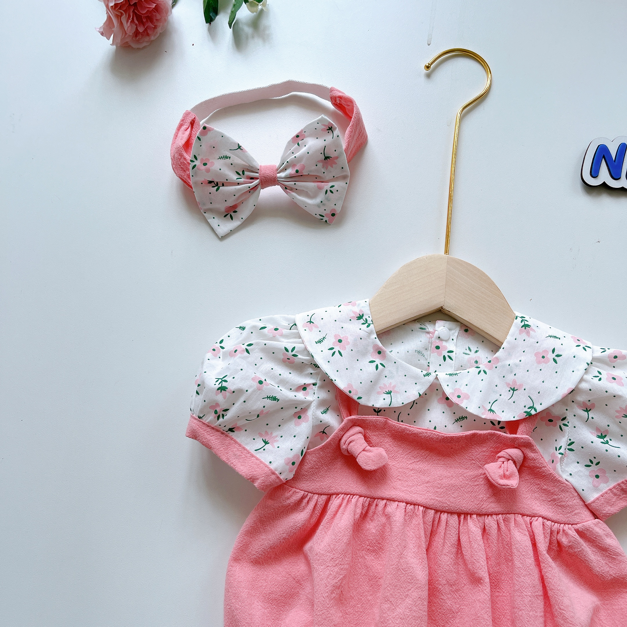  Body Quả Dâu NHÍM XÙ KIDS Cho Bé Gái Sơ Sinh, Đầy Tháng, Thôi Nôi, Sinh Nhật B205