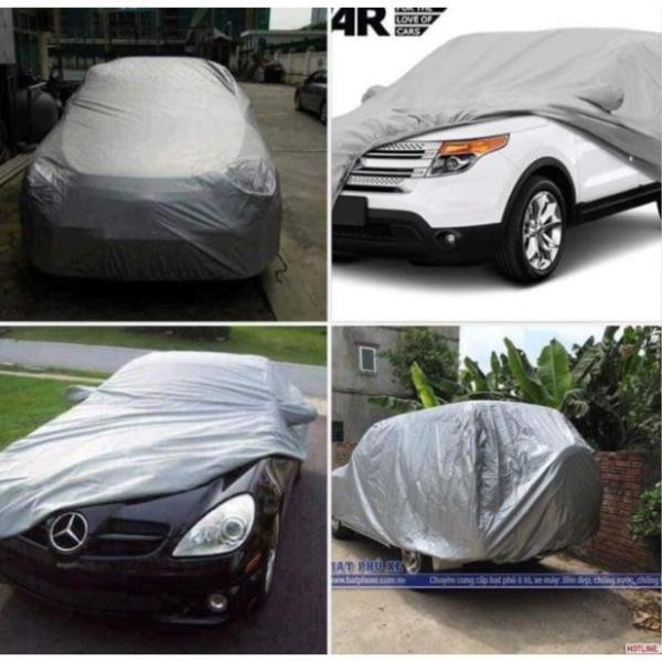 Bạt phủ tre xe oto tráng nhôm bạc cao cấp