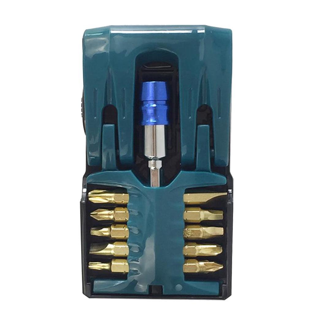10pcs Hex Shank Security Bit with Extension Bit Precision Screwdriver Set