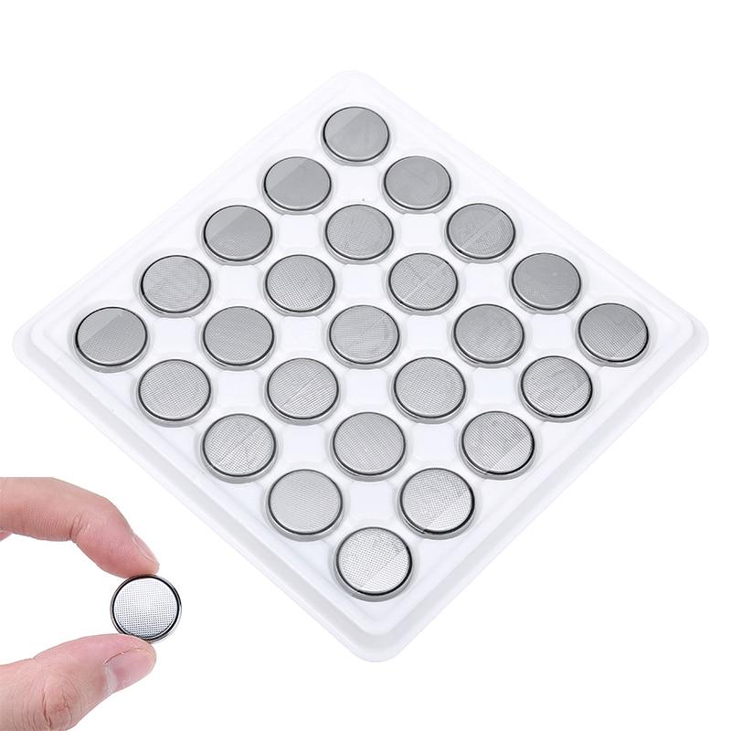 25 Con 3V Tế Bào Đồng Hồ Pin CR2025 Pin Lithium Cho Đồng Hồ Đồ Chơi Máy Tính Điều Khiển Từ Xa Tế Bào Nút pin Đồng Xu
