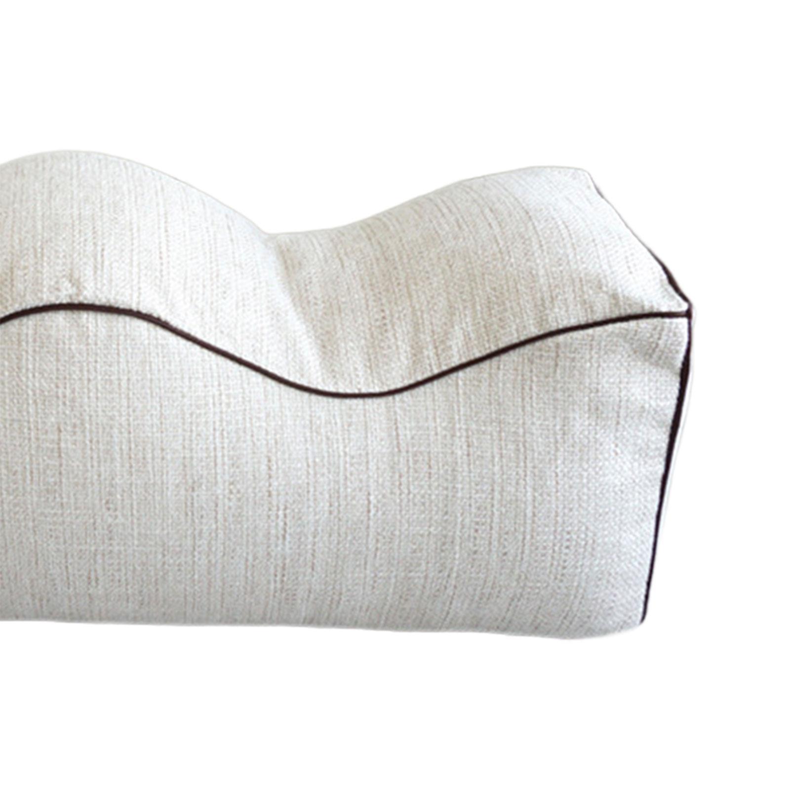 Leg Pillow Leg Support Cushion Accessories Soft Breathable Cover Removable Elevated Pillow Knee Support Cushion Pillow for Lower Back