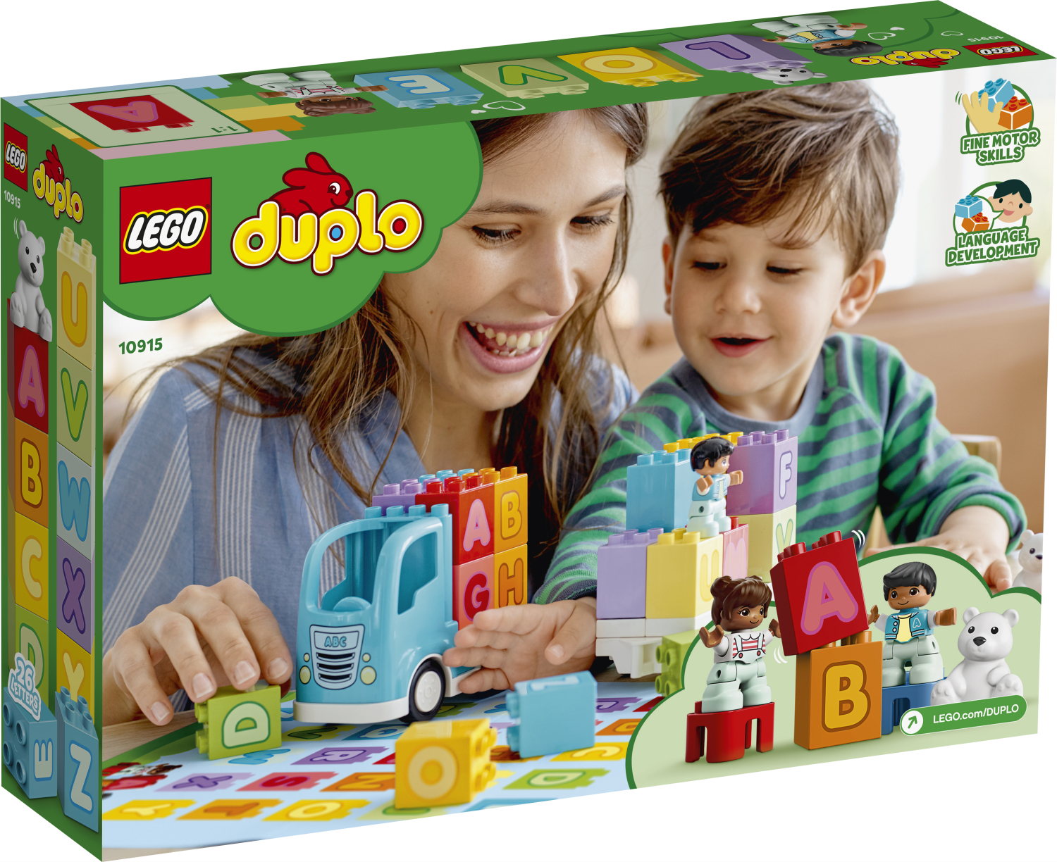 Mô Hình Lắp Ráp Lego Duplo Đoàn Tàu Học Chữ 10915 (36 chi tiết)