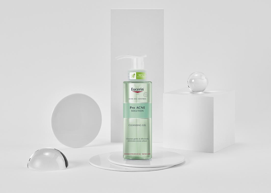 Gel Rửa Mặt Eucerin Giảm Mụn Proacne 200ml