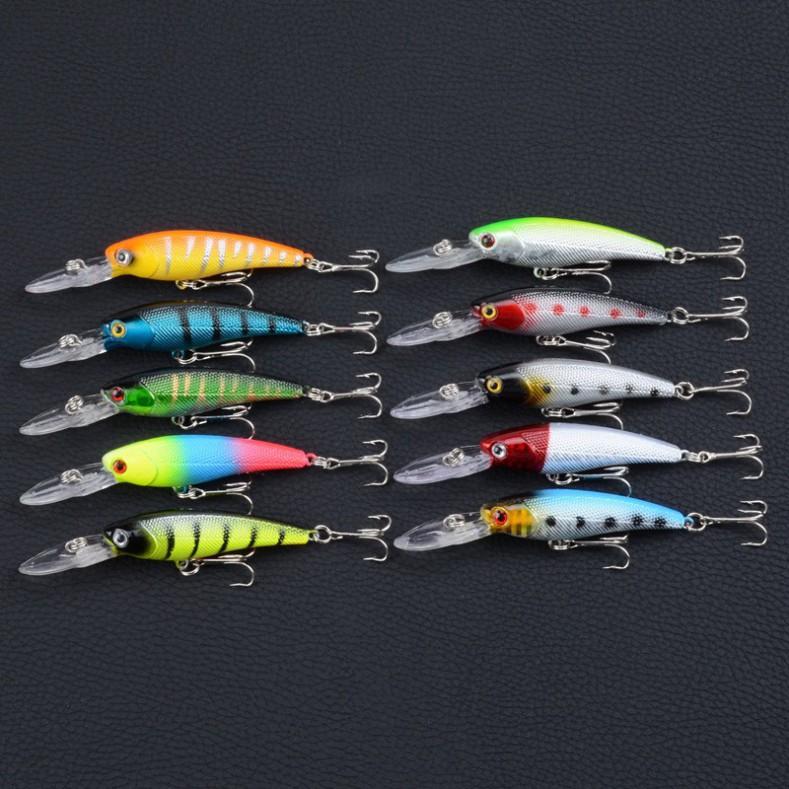 Mồi Câu Lure Cá Chẽm,Hồng,Nhồng,Măng,... Dài 9cm Nặng 8.3gam