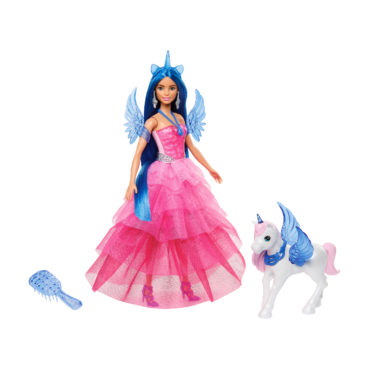 Đồ Chơi Búp Bê Nàng Tiên Kỳ Lân Ngọc Bích - Kỉ Niệm 65 Năm Barbie HRR16