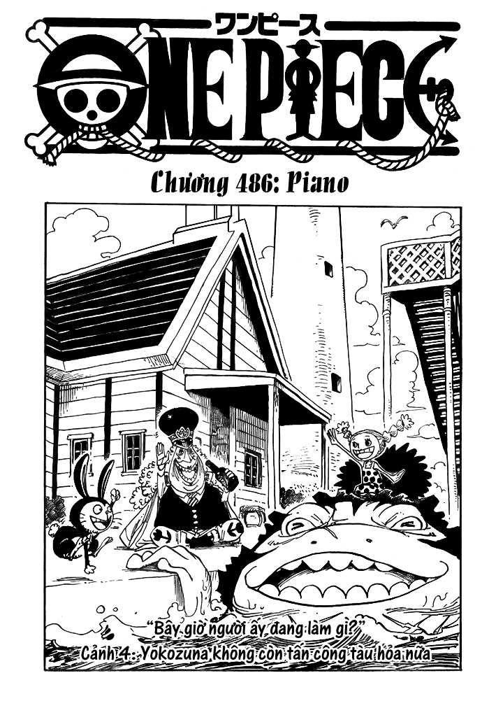 đảo hải tặc - one piece chapter 486 1