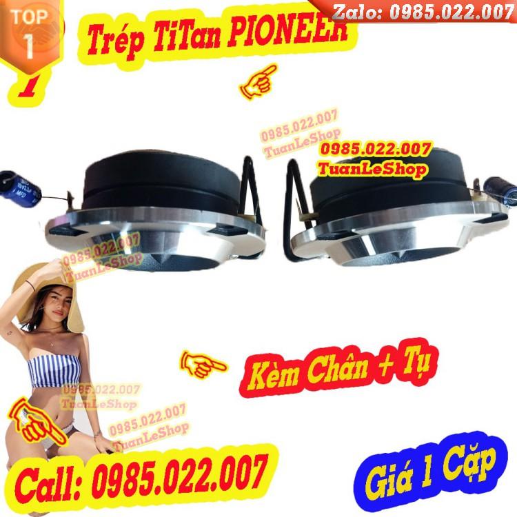 LOA PIO13 TREBLE RỜI PIONEER MẶT ĐEN KÈM CHÂN ĐẾ VÀ TỤ 3,3MF XỊN – BỘ 02 LOA PIO 13