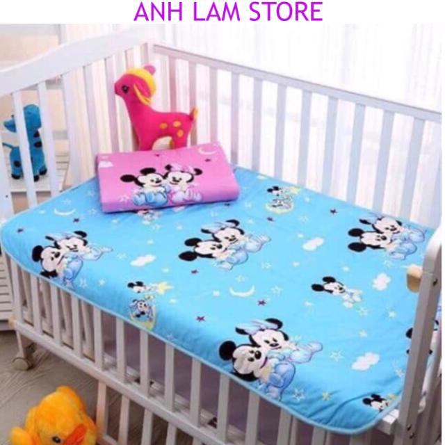 Tấm Lót Chống Thấm Xuất Nhật Cho Bé Kích Thước 80x120cm Anh Lam Store - Hàng Chính Hãng