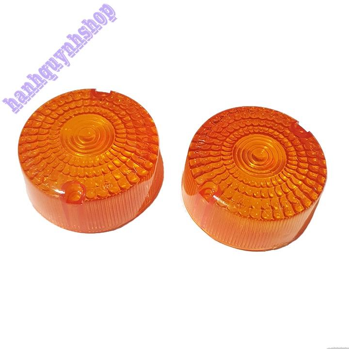 Bộ 2 nắp đèn xi nhan xe 81 loại đẹp màu vàng cam
