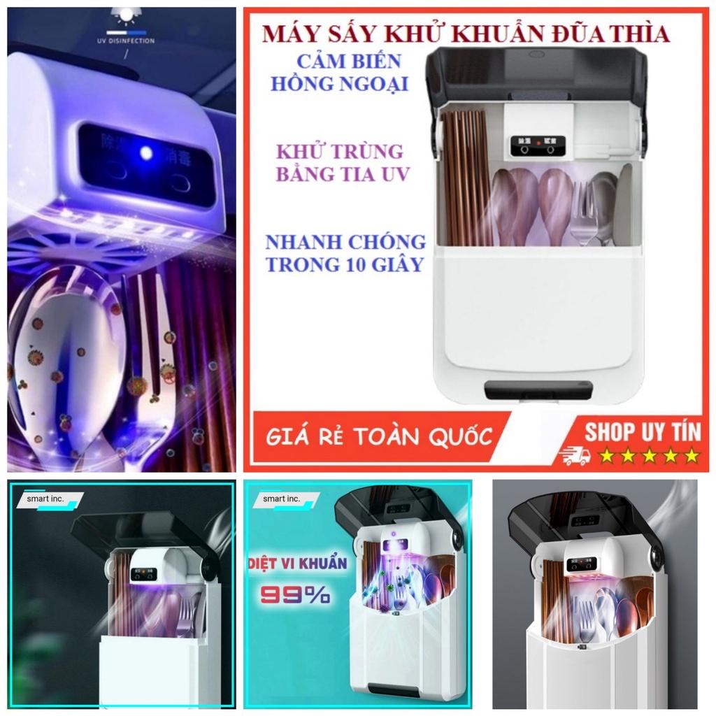 Kệ sấy khử khuẩn đũa thìa làm khô và diệt trừ vi khuẩn, kệ khử trùng đũa thìa