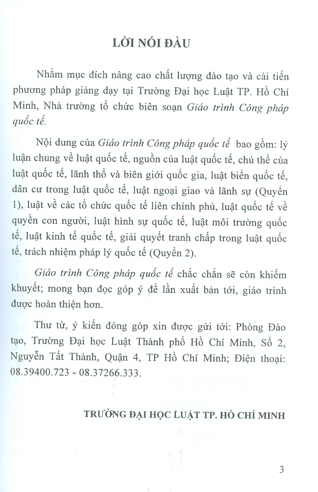 Giáo Trình CÔNG PHÁP QUỐC TẾ (Quyển 1)