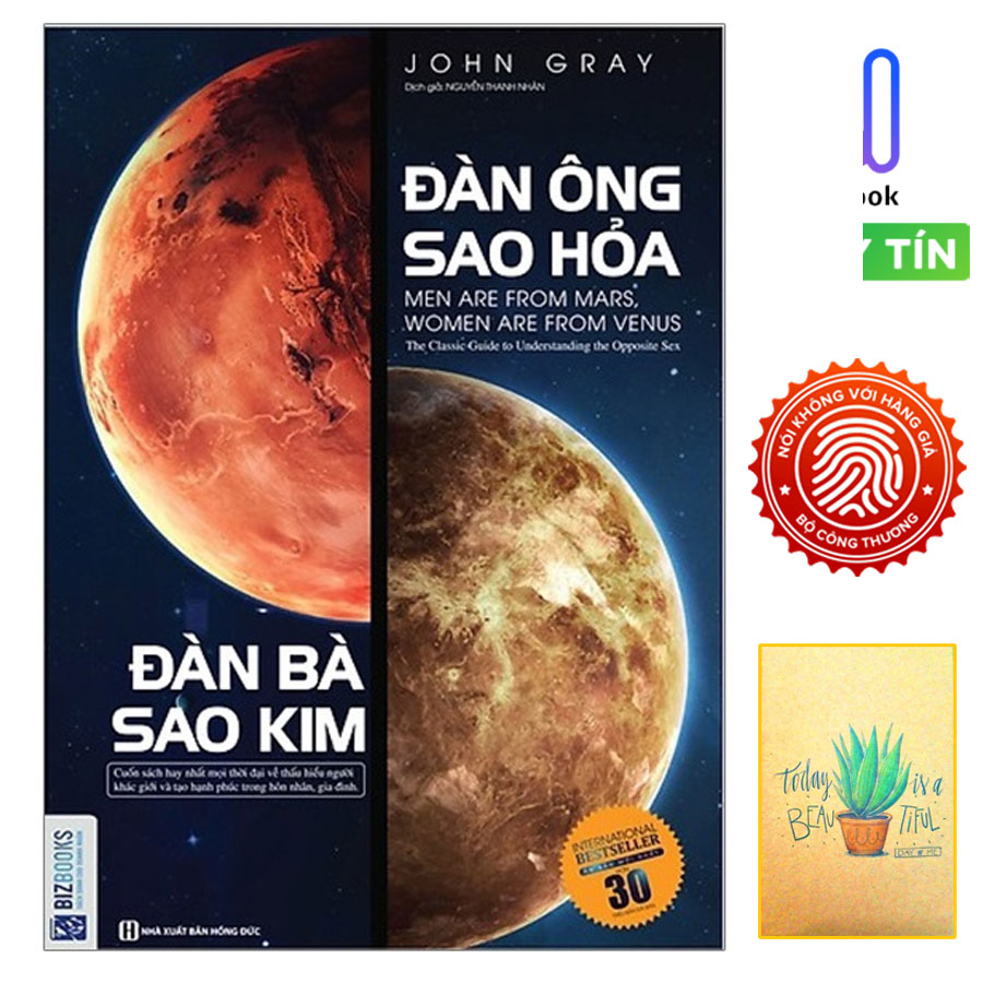 Sách - Đàn Ông Sao Hỏa Đàn Bà Sao Kim - Free Book Care