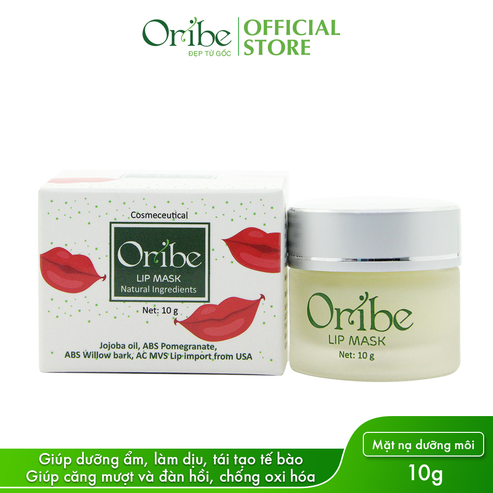 Mặt Nạ Dưỡng Môi Oribe Dưỡng Môi, Giảm Thâm, Làm Hồng Môi - Oribe Lip Mask 10g