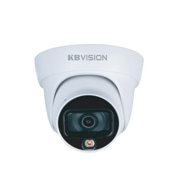 Camera Full Color 4 in 1 2.0MP KBVISION KX-CF2102L, Truyền tín hiệu, hình ảnh rõ nét với khoảng cách xa đến 500 - 700m (Hàng chính hãng)