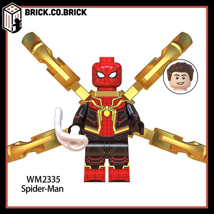 Đồ Chơi Lắp Ráp Nhân Vật Siêu Anh Hùng Người Nhện Minifig Phim Spider No Way Home WM2335