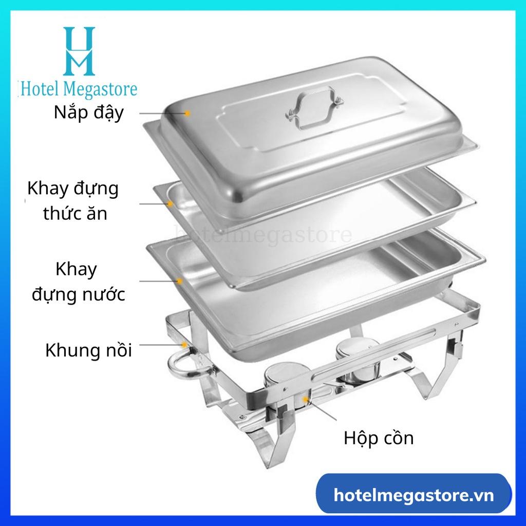 NỒI HÂM NÓNG THỨC ĂN BUFFET CHỮ NHẬT GIÁ RẺ