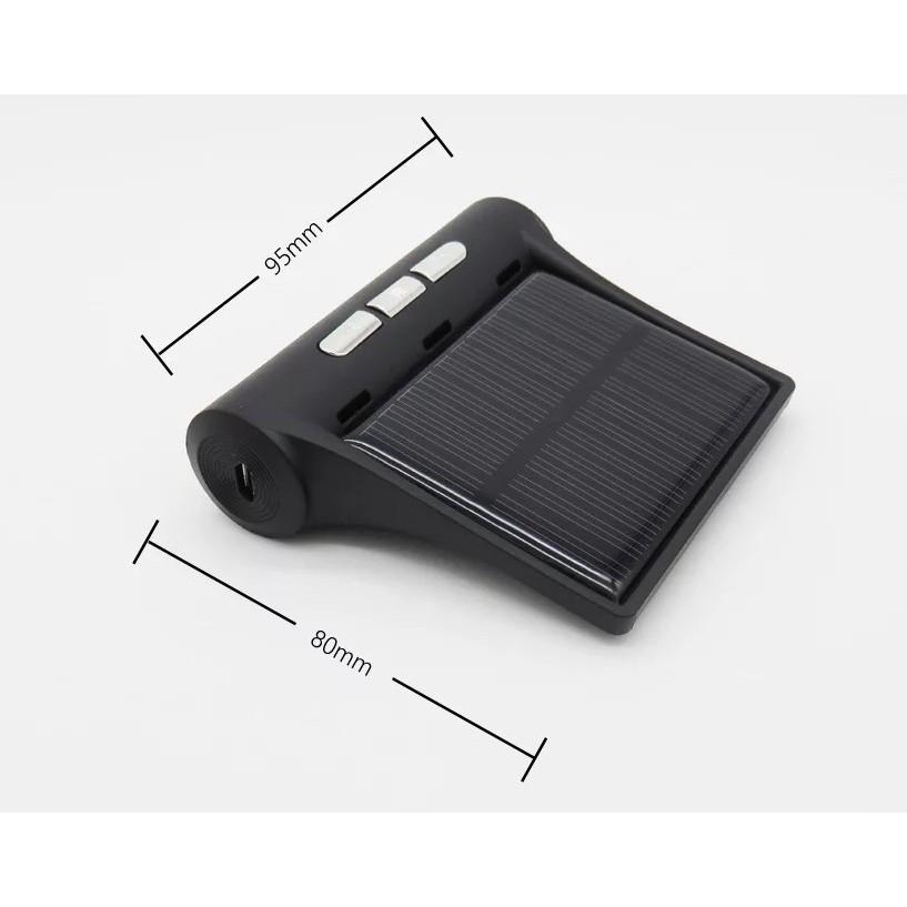 Cảm Biến Áp Suất Lốp TPMS, van ngoài,màn màu, Pin mặt trời