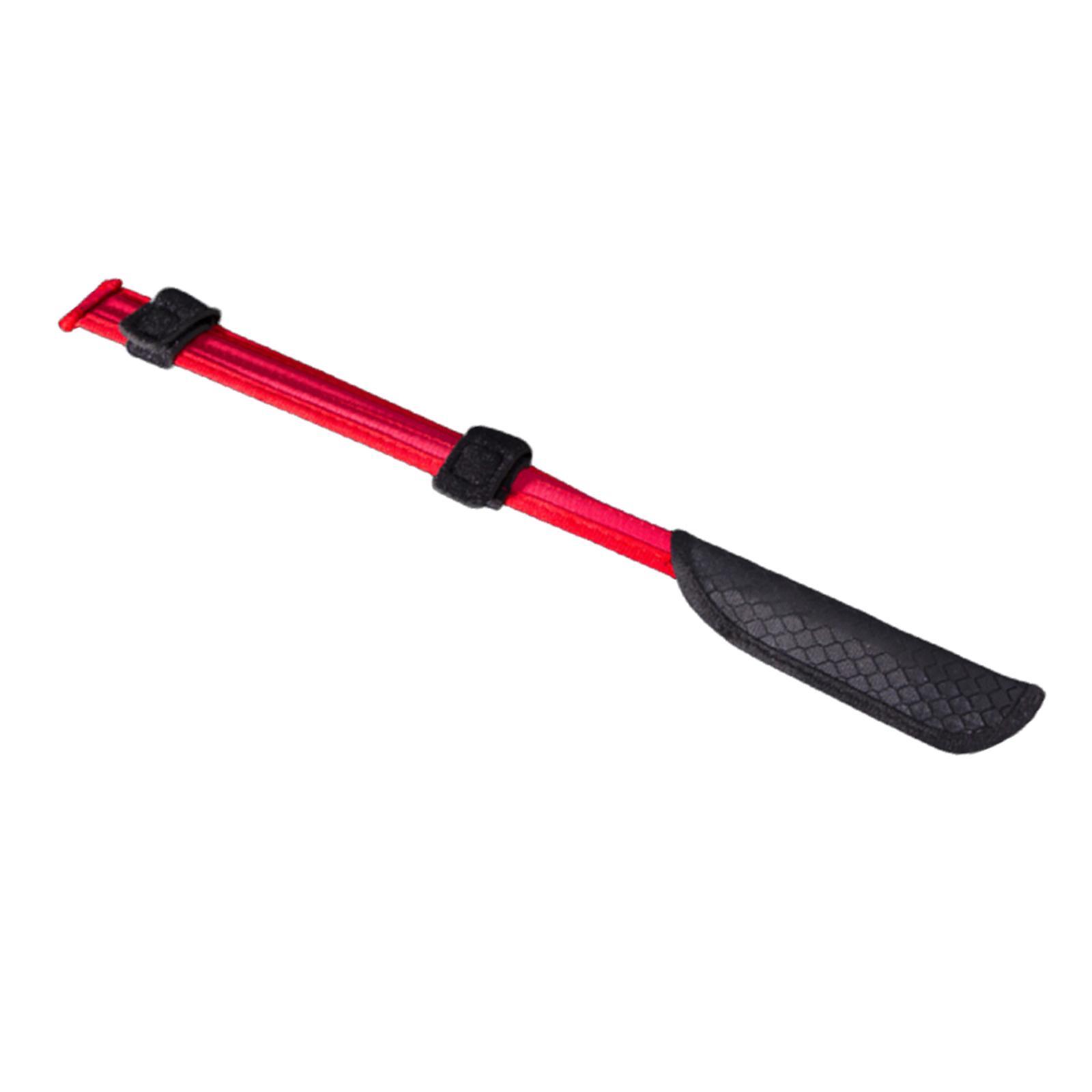 Carbon Fishing Pole Tip Cover Durable Case Rod Cover Tip Protector Surf Rods Storage Bag Adjustable Straps Portable Sleeve Protective Cover