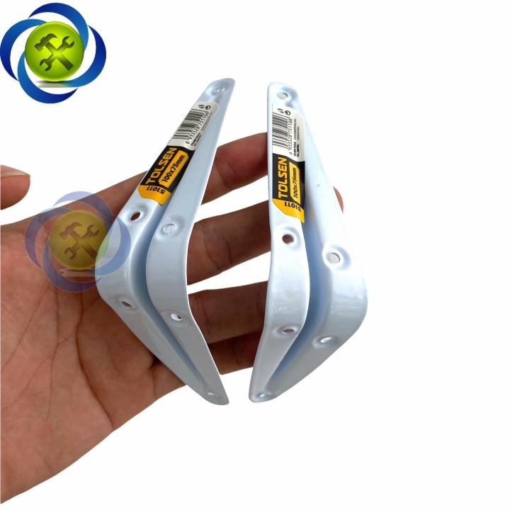 Giá đỡ kệ chữ L Tolsen 51011 kích thước 100mm x 75mm