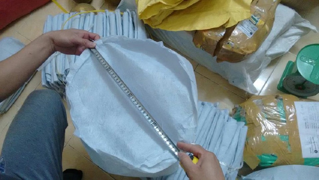 20 Túi Vải Trồng Cây 40x35Cm