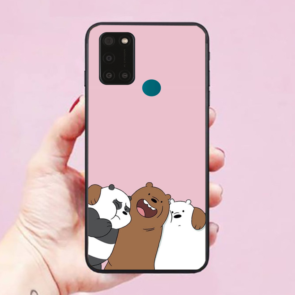 Ốp lưng dành cho điện thoại Realme C17 / Realme 7i hình Chú Gấu Cute