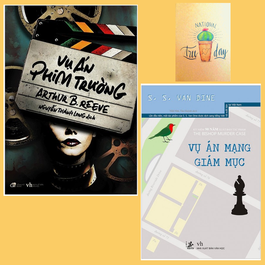 Combo Vụ Án Mạng Giám Mục Và Vụ Án Phim Trường Sổ Tay