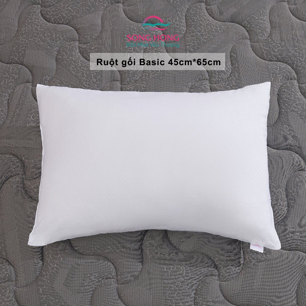 Ruột gối đơn basic Sông Hồng 45x65cm- Hàng chính hãng