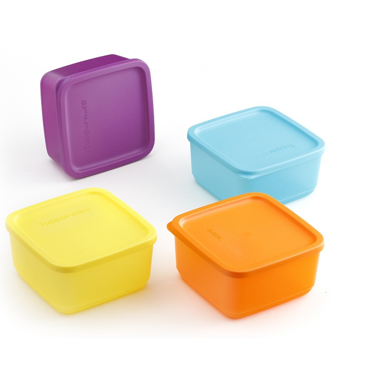 BỘ 4 HỘP BQTP TUPPERWARE