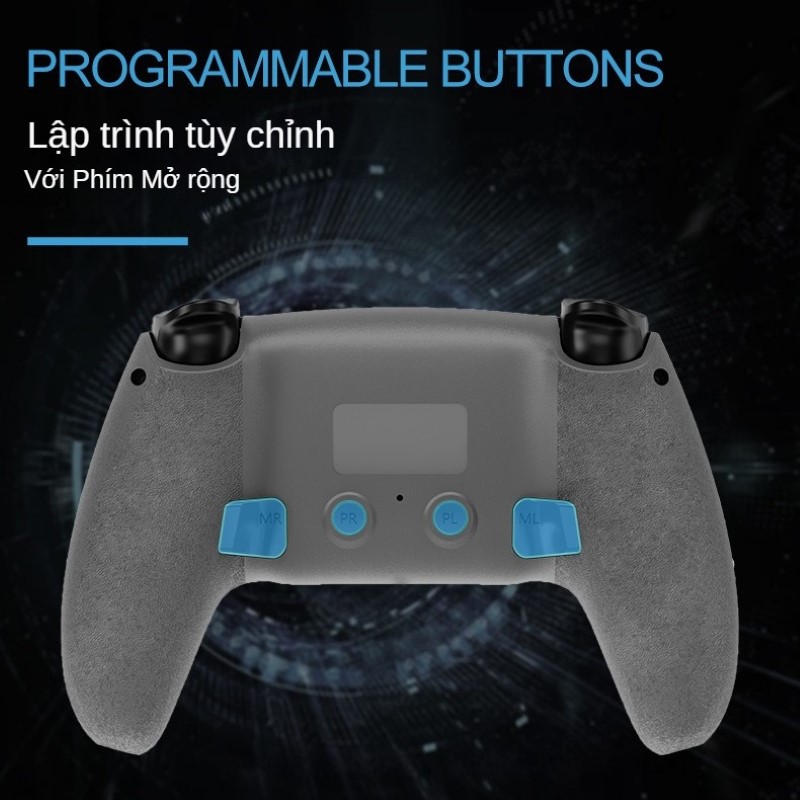 Gamepad Không dây Bluetooth T28 cho máy tính - điện thoại - máy game - Pin Sạc TypeC - chơi Fifa Pes giả lâp