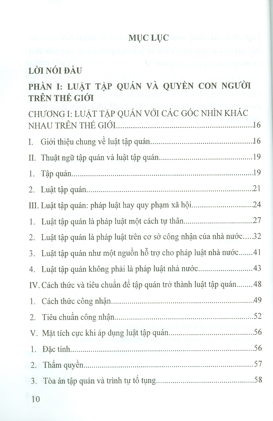 LUẬT TẬP QUÁN VÀ QUYỀN CON NGƯỜI (Sách chuyên khảo)