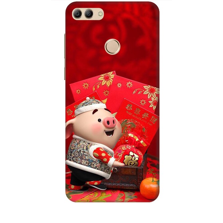 Ốp lưng dành cho điện thoại HUAWEI Y9 2018 Heo Lì Xì