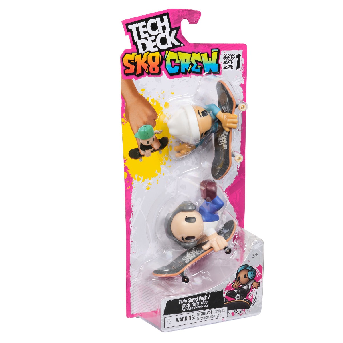 Tech Deck Combo 2 Ván Trượt SK8 Crew 6071061 (Giao mẫu ngẫu nhiên)