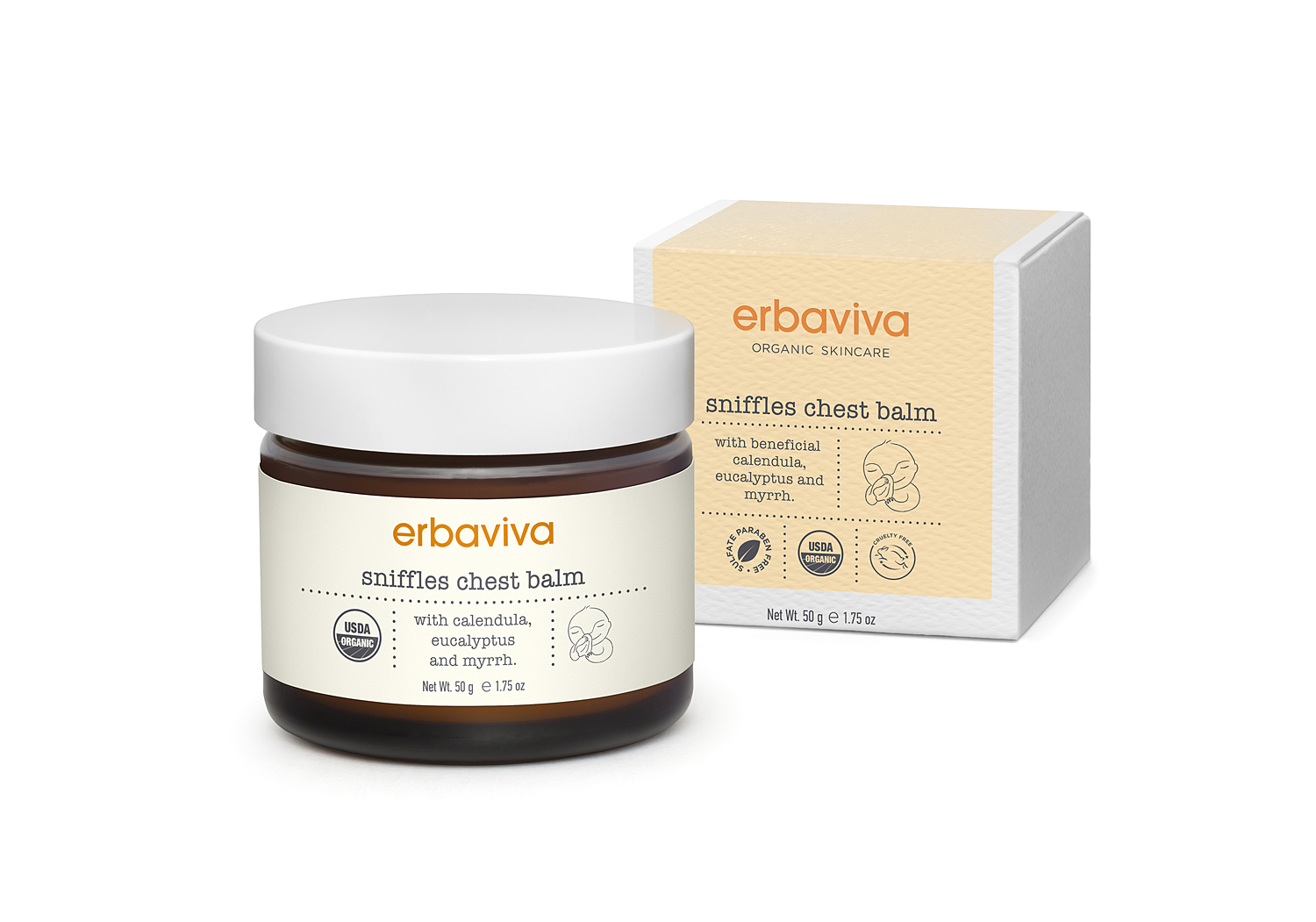 Dầu Cù Là Cho Bé Sniffles Chest Balm