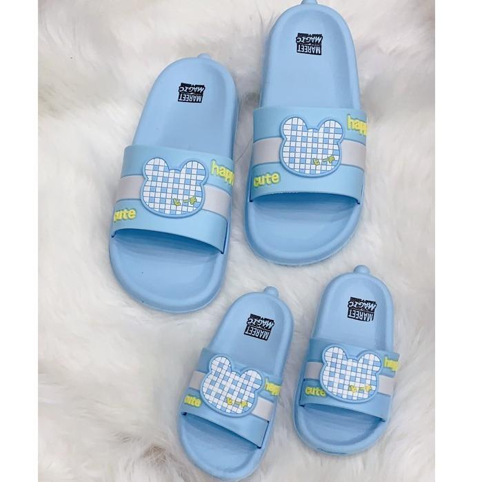 Dép Đôi Cho Mẹ Và Bé ,Mẫu Cho Mẹ 5 Màu Full size 36-40, Mẫu Cho Bé 5 Màu Full size 18-23