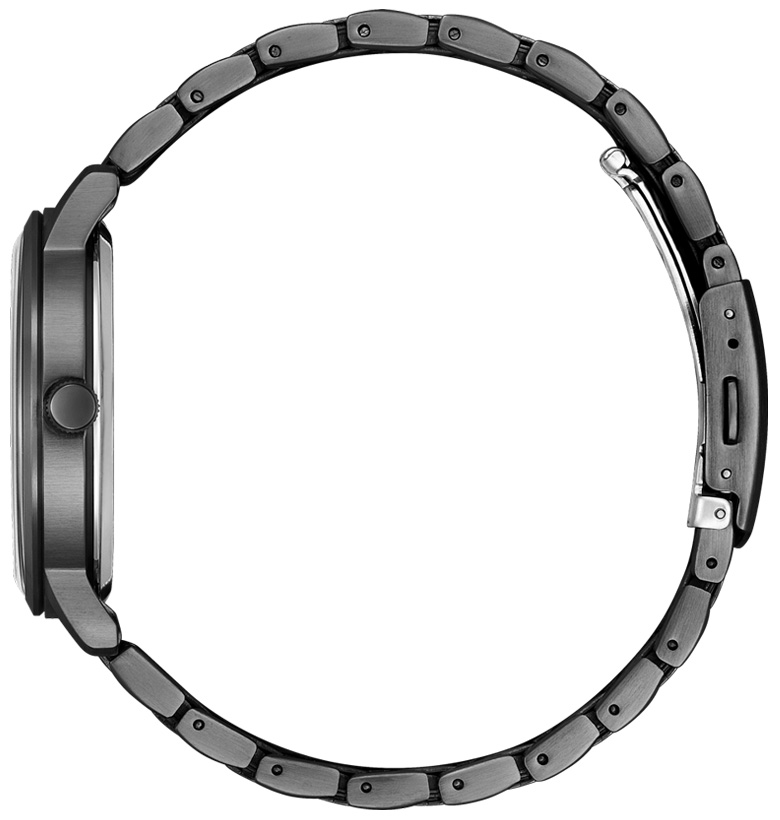 Đồng Hồ Nam Citizen Dây Thép Không Gỉ BM7465-84E - Mặt Đen