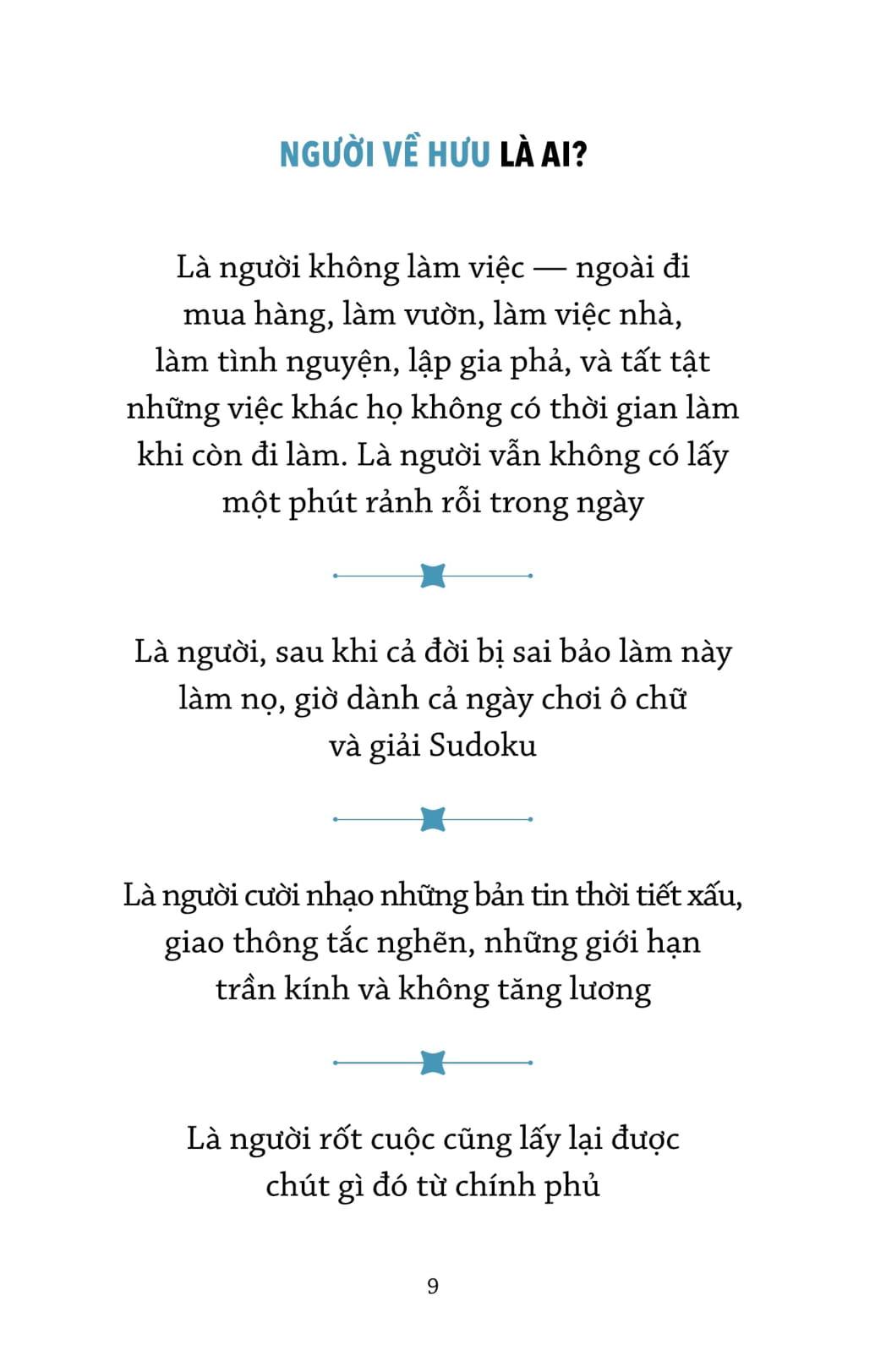 Sách QTCTG. Về Hưu Không Ưu Tư
