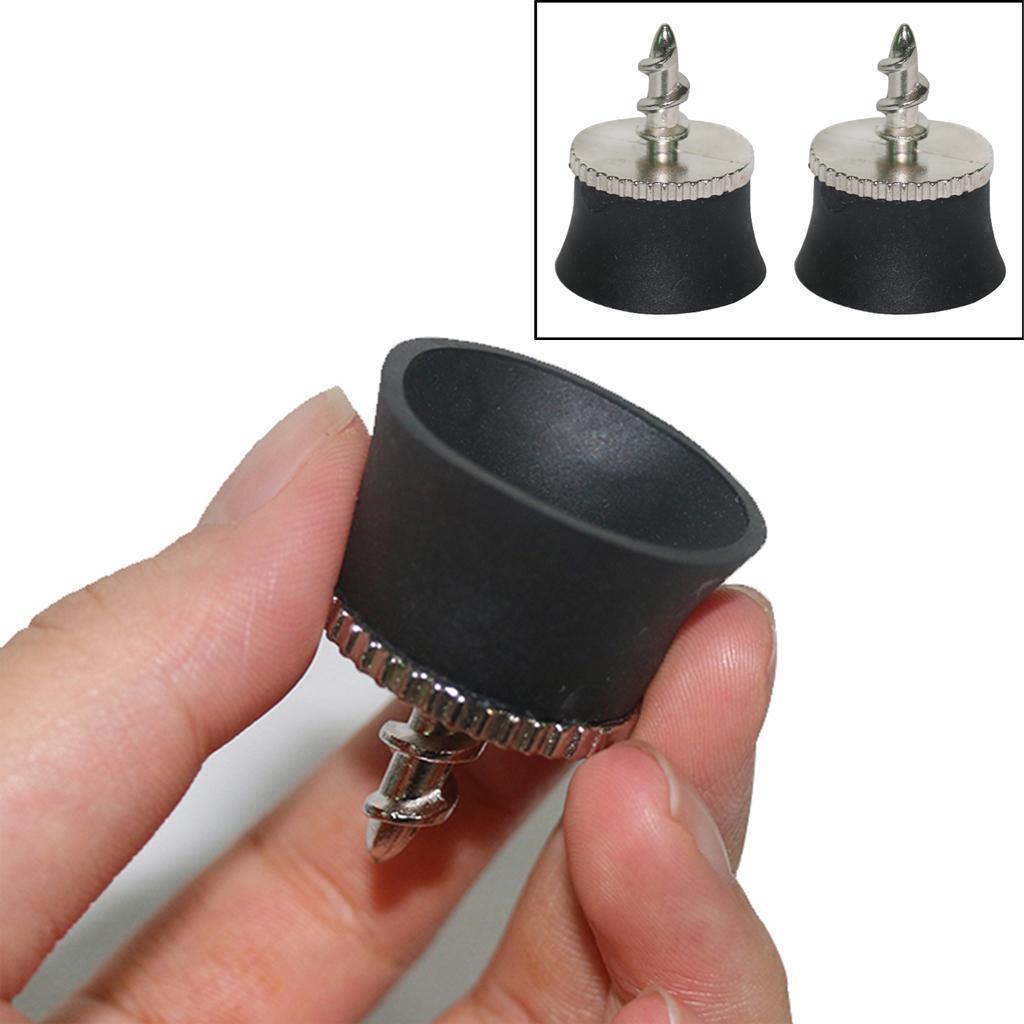 2x2pcs Golf Ball Putter Sucker Finger Retriever Pick Up Grabber Suction Cup