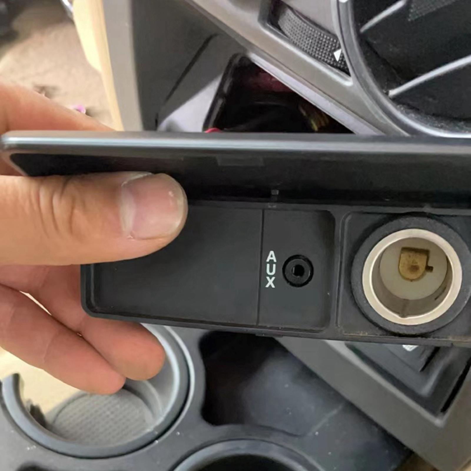 Car Audio Cable Adapter with Mic, Connector Car with AUX in Premium Auto