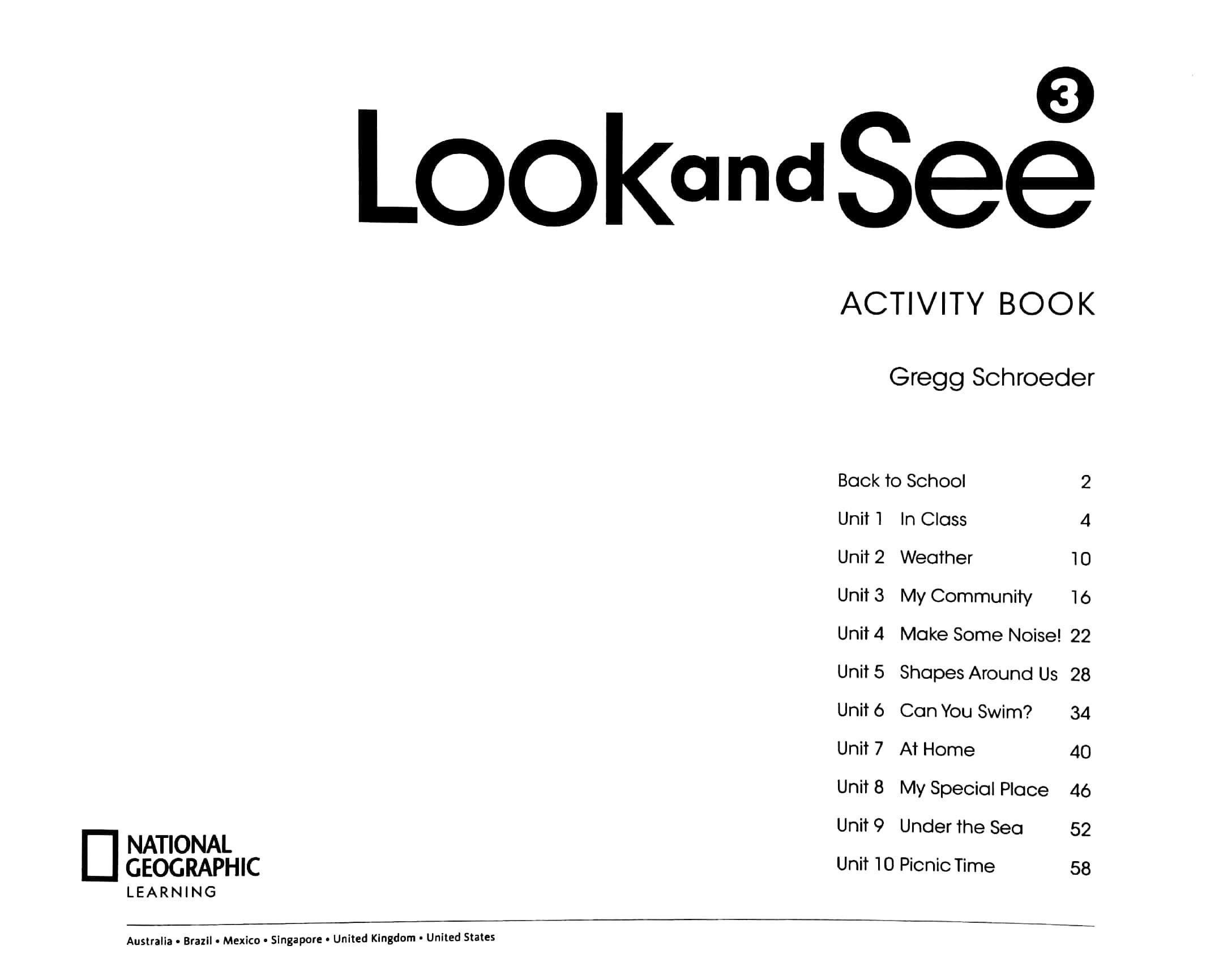 Look And See 3: Activity Book