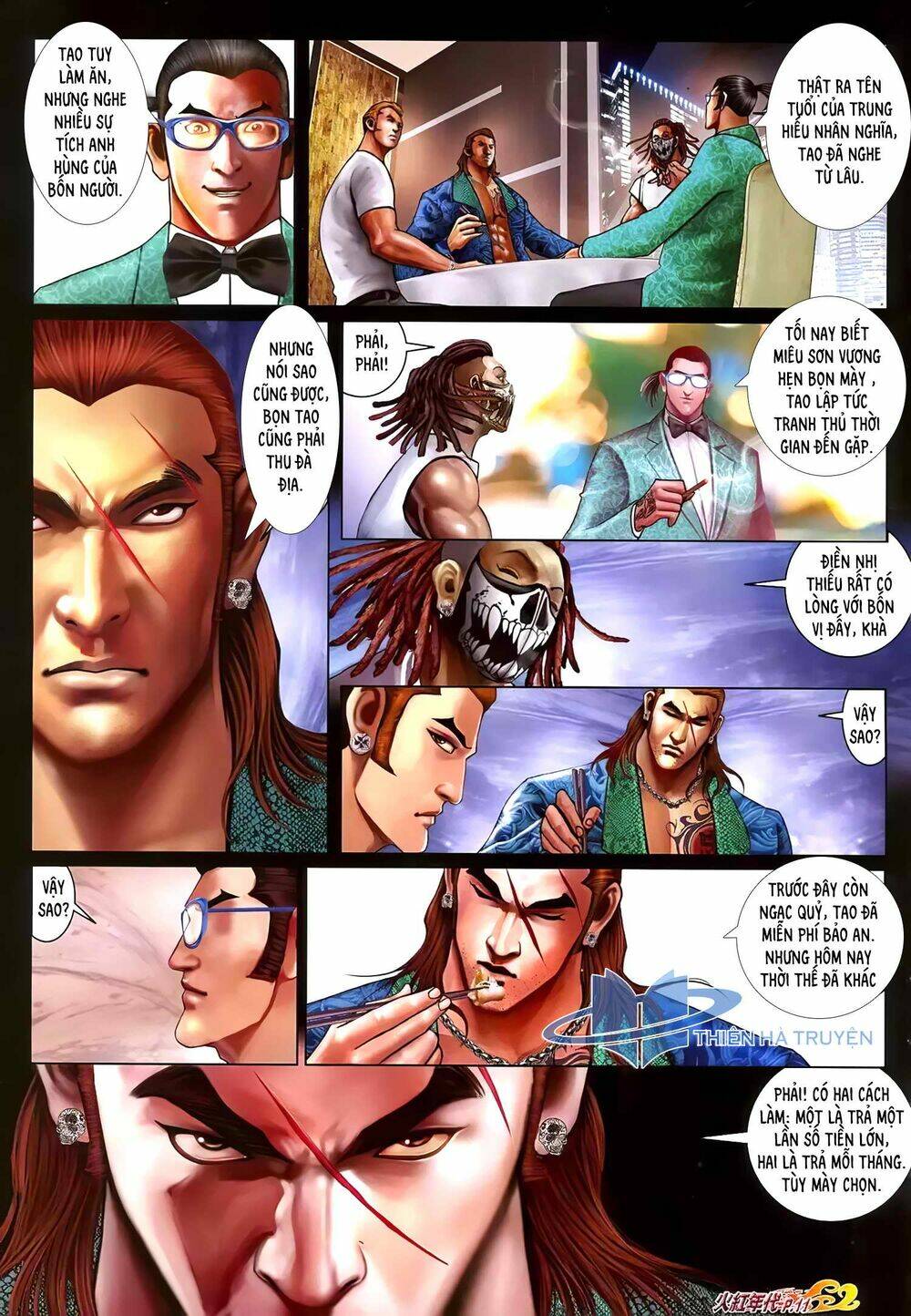 hỏa hồng niên đại hắc cốt đường chapter 1209 10