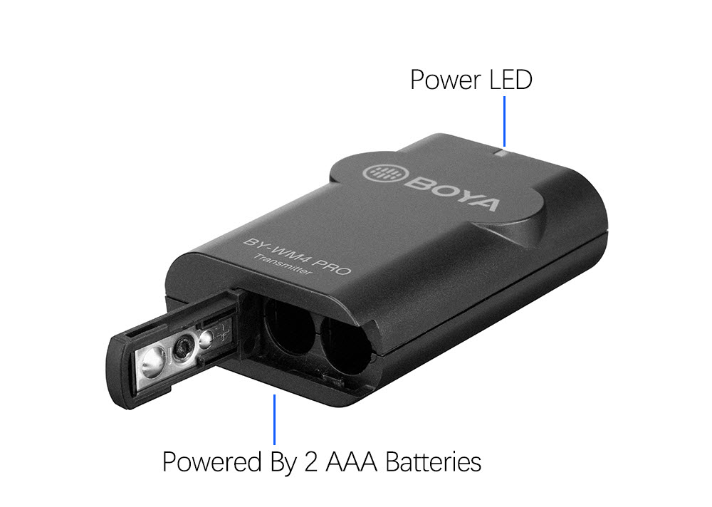 QUÀ TẶNG LÊN TỚI 359K - Micro không dây WM4 Pro K1 (thế hệ mới) sử dụng cho điện thoại, máy quay BY-WM4 PRO Wireless Lavalier Lapel Microphone for iPhone Android Smartphone DSLR Cameras Youtube Recording Streaming Vlog Hàng Chính Hãng