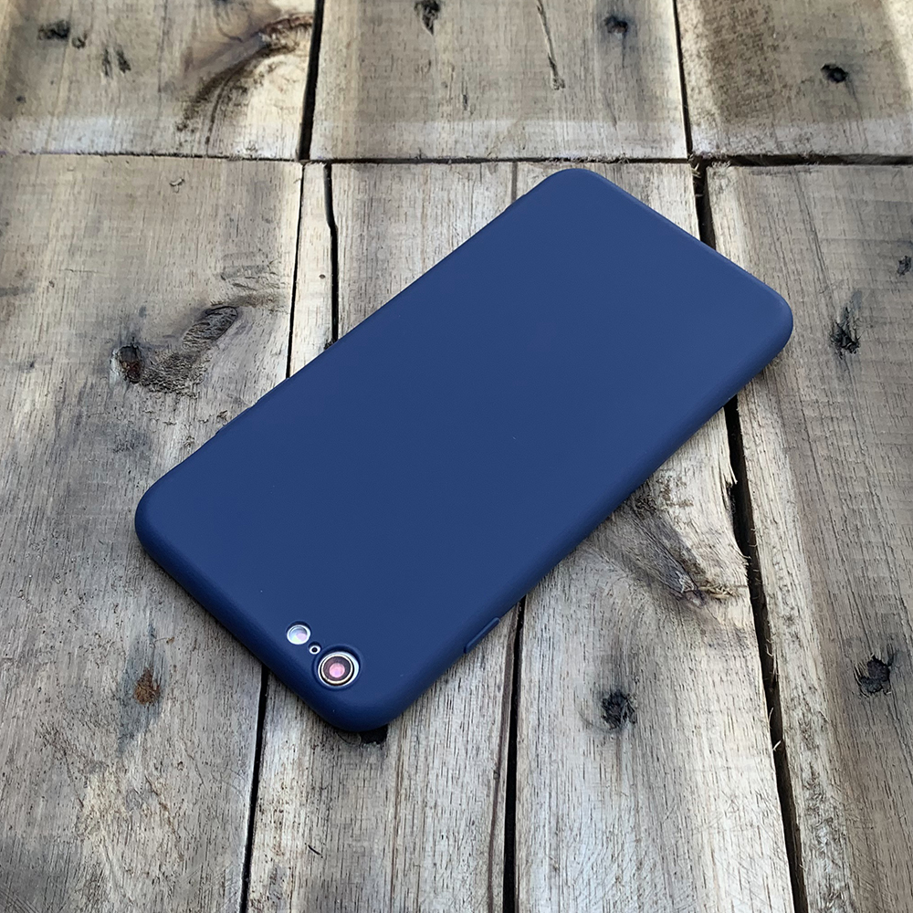 Ốp lưng dẻo mỏng dành cho iPhone 6 / iPhone 6s - Màu xanh dương đậm