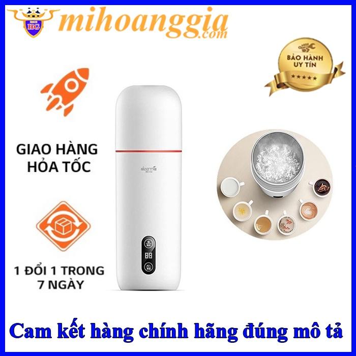 Bình đun nước siêu tốc kiêm giữ nhiệt Deerma DR035S trang bị màn hình thị nhiệt độ nước - Hàng chính hãng