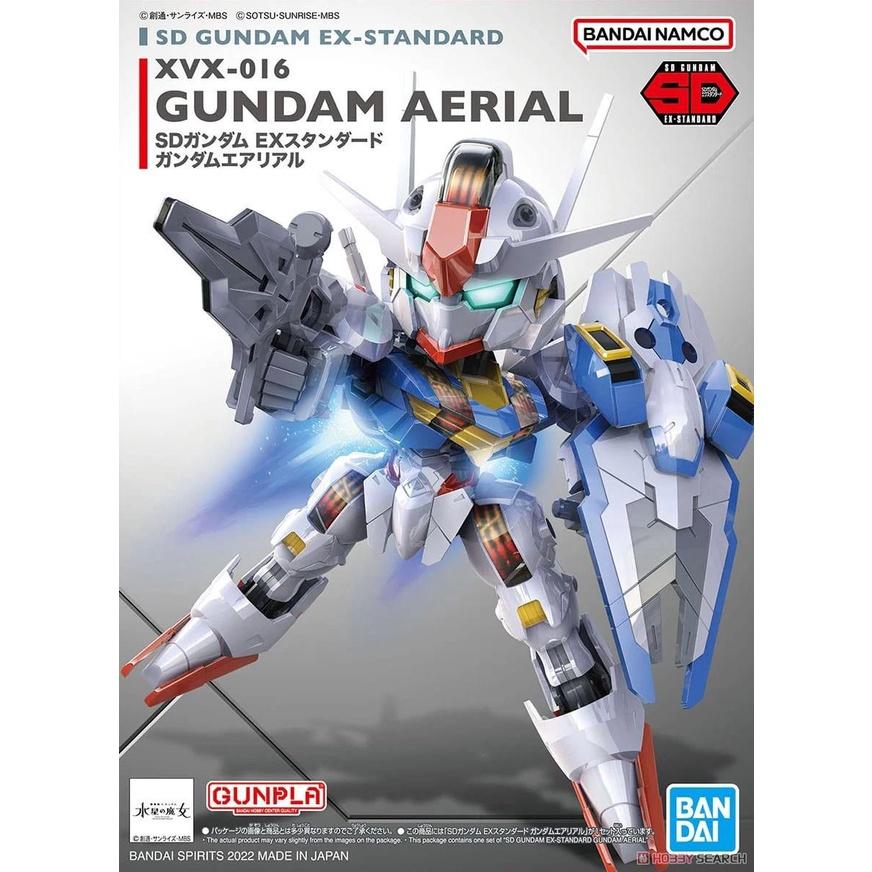 Mô hình GUNDAM AERIAL SD GUNDAM EX-STANDARD lắp ráp Gunpla BANDAI CHÍNH HÃNG