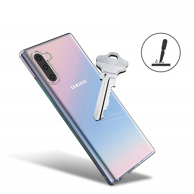 Ốp lưng silicon dẻo trong suốt cho SamSung Galaxy Note 10 siêu mỏng 0.6mm